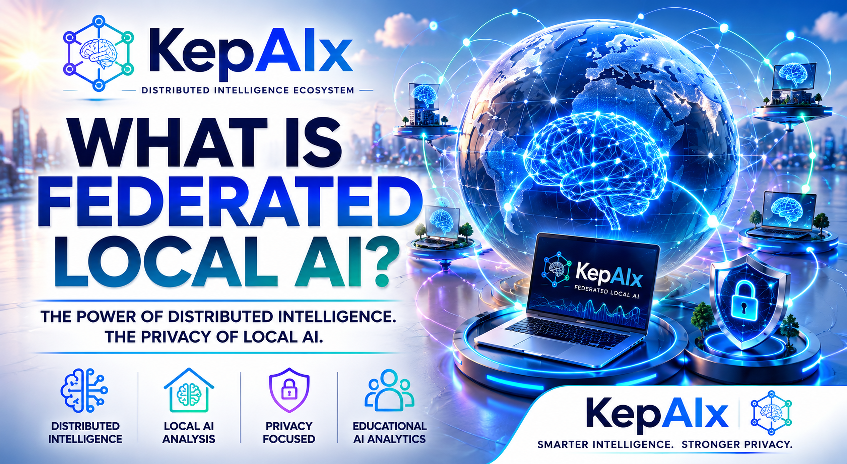 Federated local AI distributed intelligence visualization
